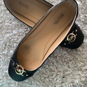 Michael Kors Black Flats